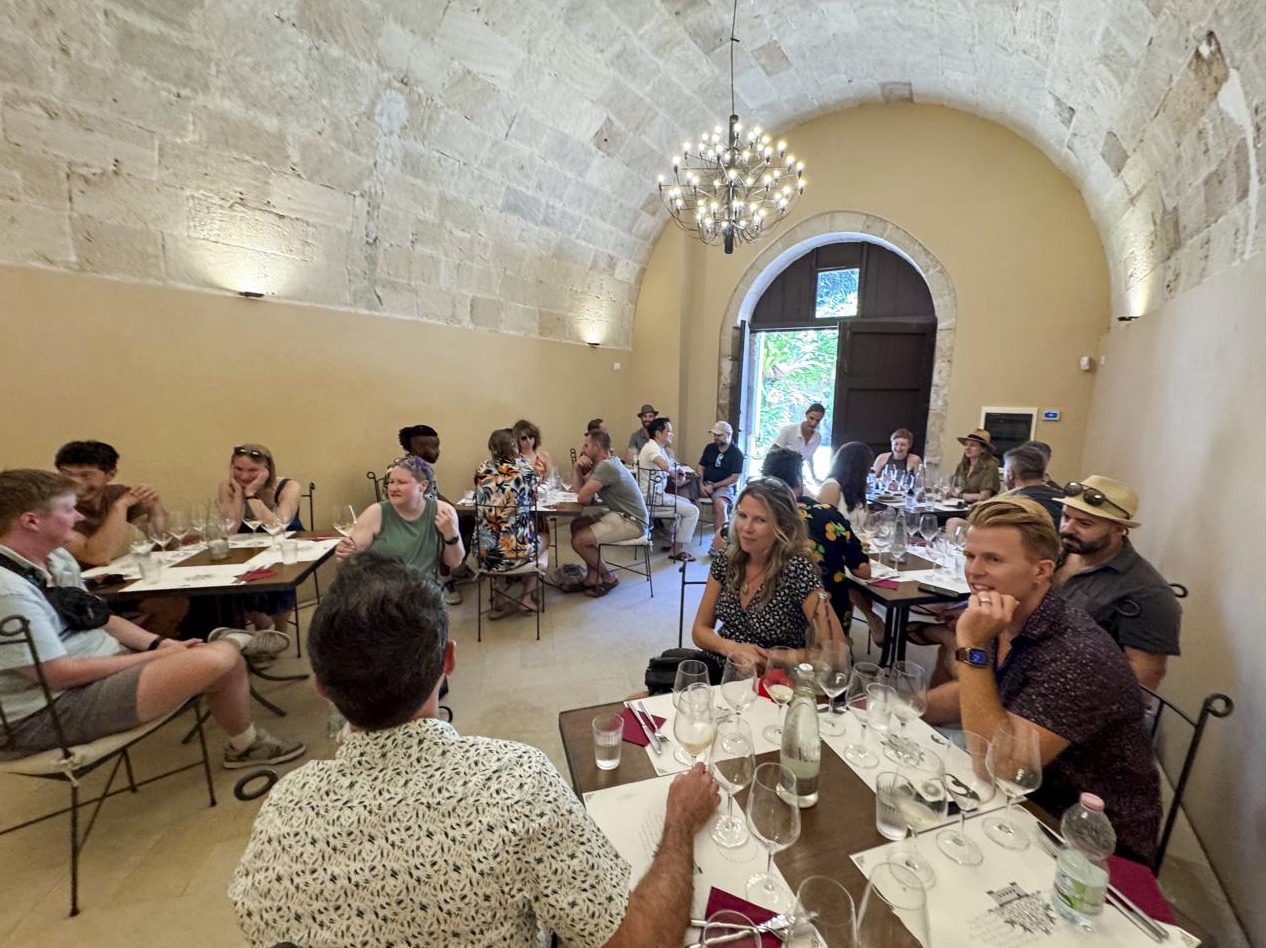 Wine tour lunch